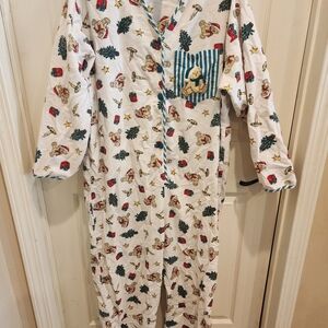 Secret Treasures Women's Holiday Print Pajama Onesie